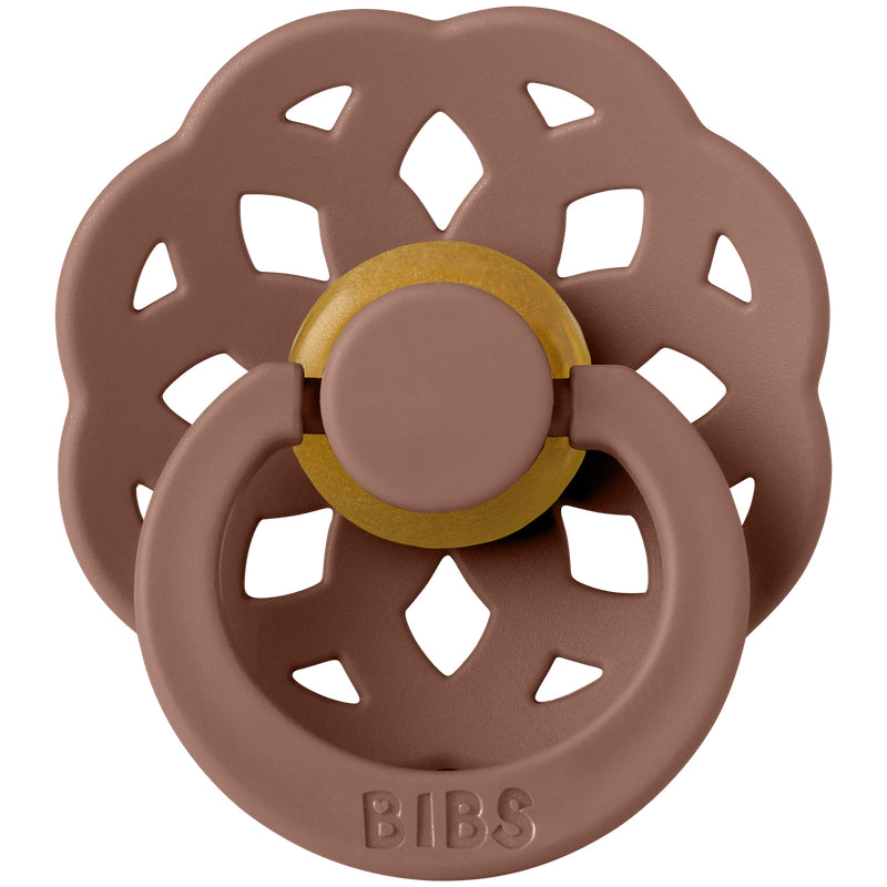 Bibs  Schnuller 0-6 Monate 'Boheme'  Peach/Woodchuck