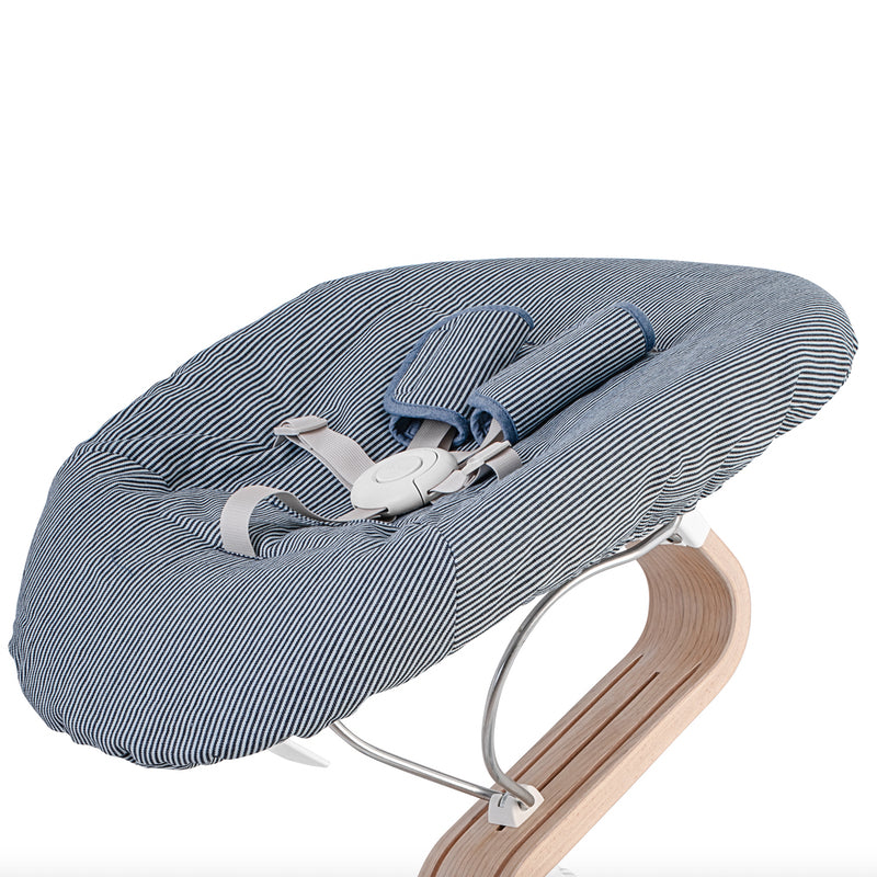 Stokke® Reversible Mattress Cover for Nomi Baby Set Chambray/Striped