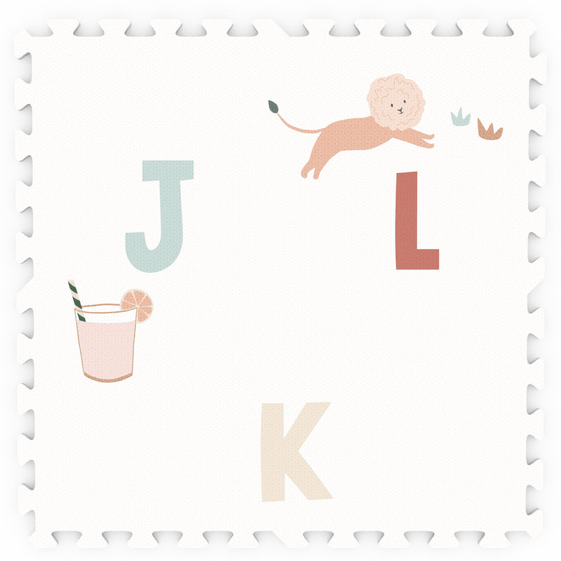 Play&Go  2 in 1 Puzzlematte 'EEVAA' doppelseitig  Alphabet