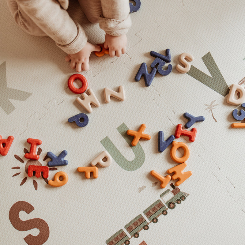 Play&Go  2 in 1 Puzzlematte 'EEVAA' doppelseitig  Alphabet