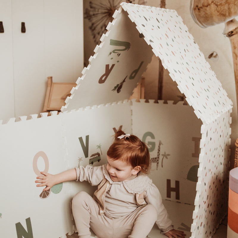 Play&Go  2 in 1 Puzzlematte 'EEVAA' doppelseitig  Alphabet