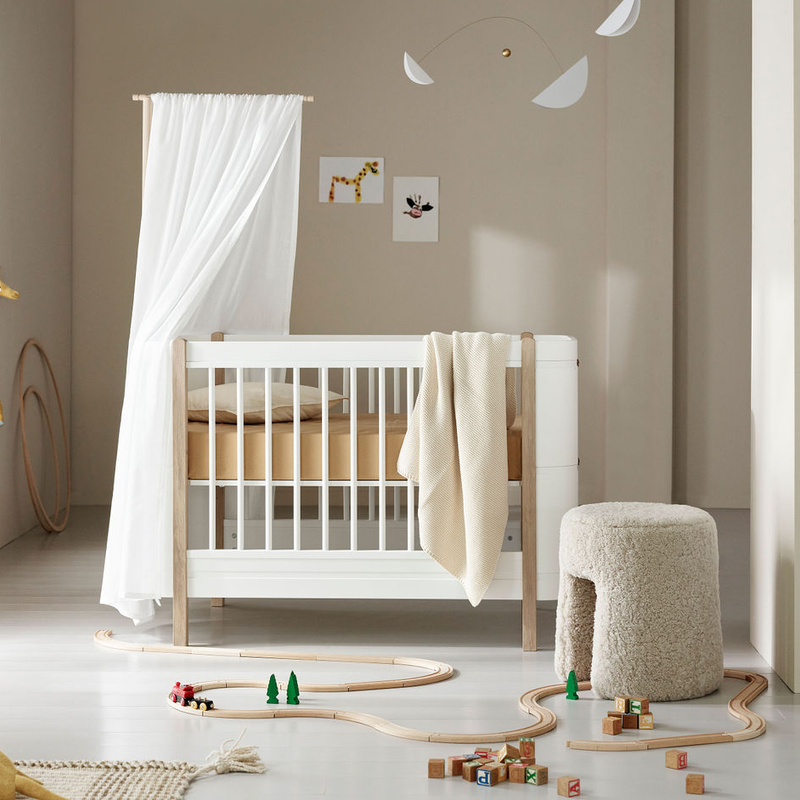 Oliver Furniture  Betthimmel für Wood Mini+ Basic  Weiss