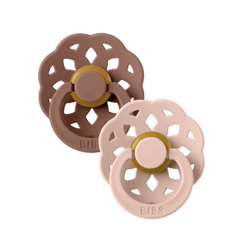 Bibs  Schnuller 0-6 Monate 'Boheme'  Woodchuck/Blush - Online MY SNOWFLAKE