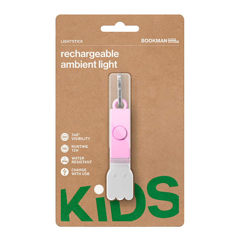 Bookman  Sicherheits-Licht-Stick für Kinder  Ghost Pink