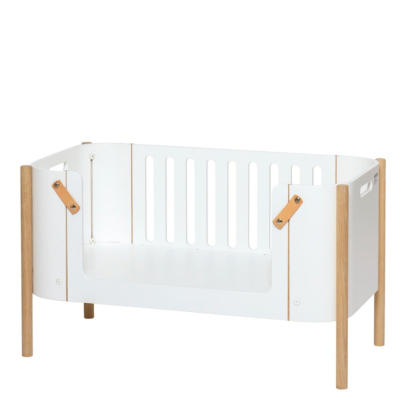 Oliver Furniture  Wood Bank  Weiss/Eiche