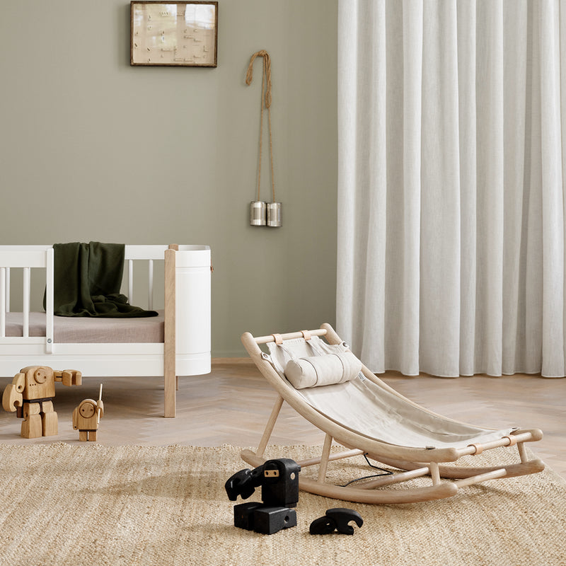 Oliver Furniture  Wood Baby- und Kleinkindwippe  Eiche/Natur