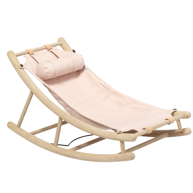 Oliver Furniture  Wood Baby- und Kleinkindwippe  Eiche/Rosa