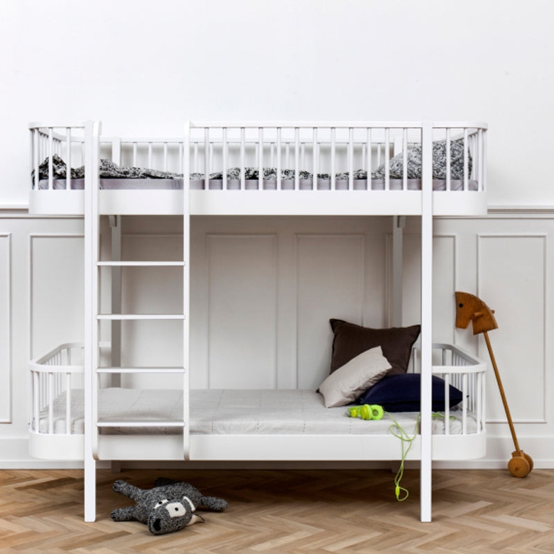 Oliver Furniture Conversion Kit Wood 2 Day Beds to Bunk Bed White