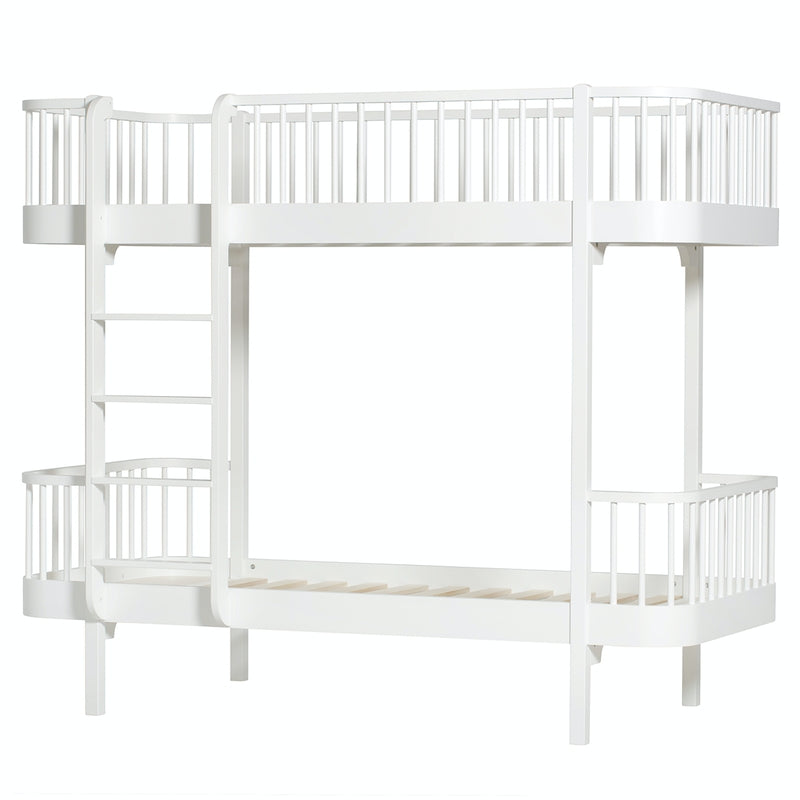 Oliver Furniture Conversion Kit Wood 2 Single Beds to Bunk Bed White