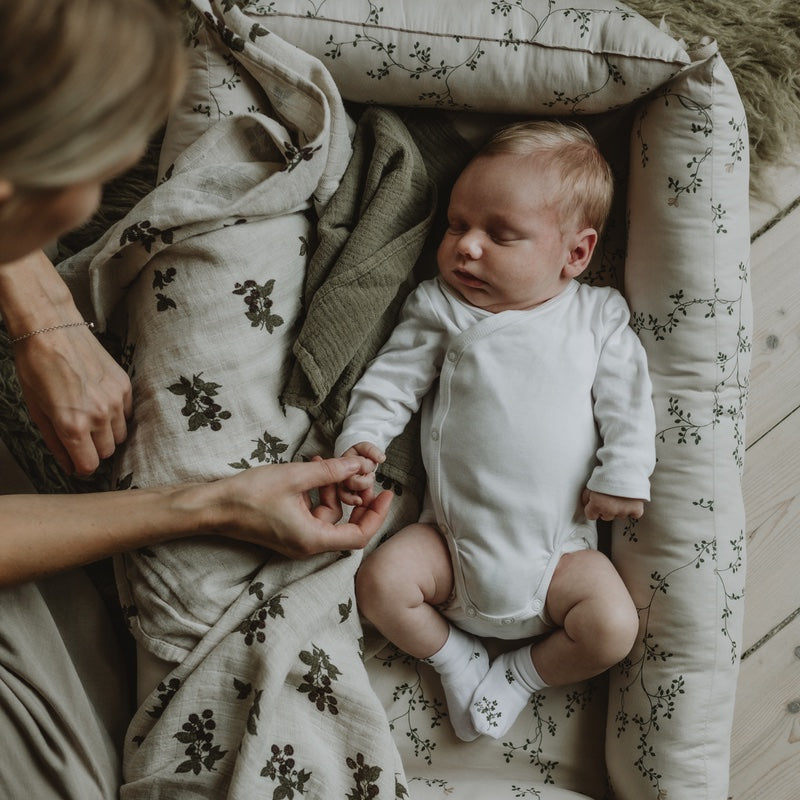 Garbo & Friends  Swaddle Musselin  Geranium - Online MY SNOWFLAKE