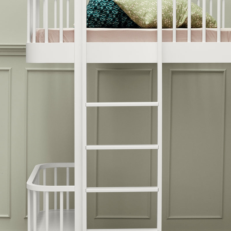Oliver Furniture Conversion Kit Wood 2 Day Beds to Bunk Bed White
