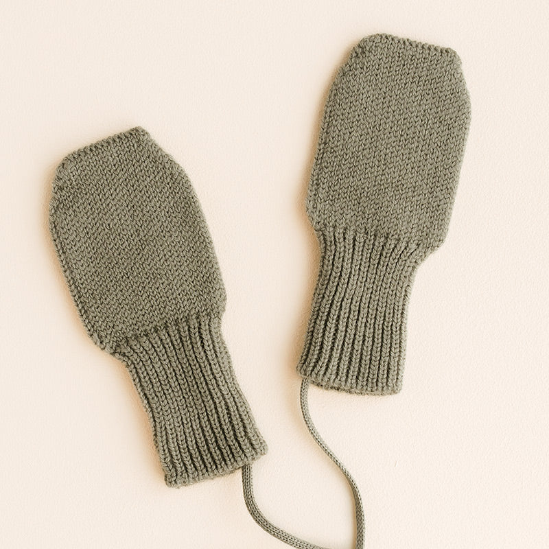 Hvid  Baby Strickfäustlinge/Handschuhe  Artichoke