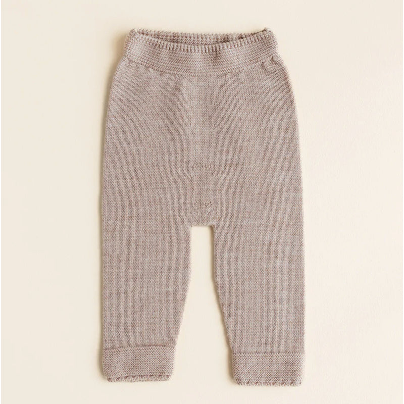 Hvid  Baby Strickhose &#39;Guido&#39;  Sand