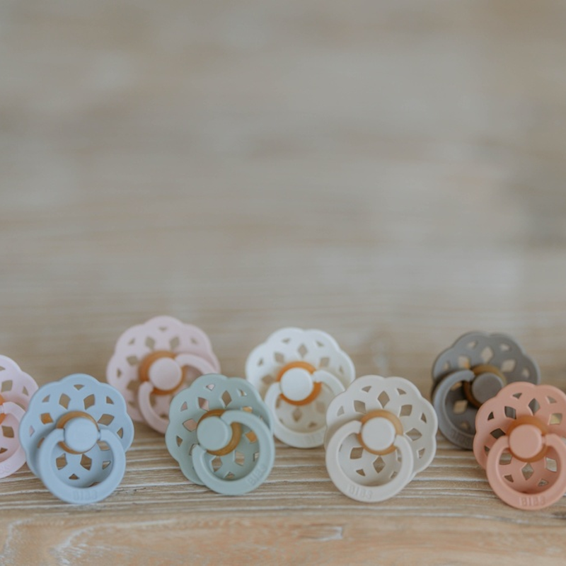 Bibs  Schnuller 0-6 Monate 'Boheme'  Woodchuck/Blush - Online MY SNOWFLAKE