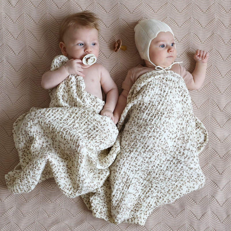 Cam Cam Copenhagen  Mulltuch Swaddle  Lierre - Online MY SNOWFLAKE
