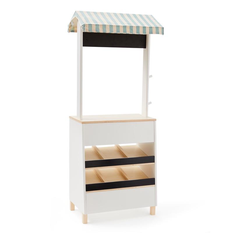 Kids Concept  Marktstand Bistro  Weiss/Natur