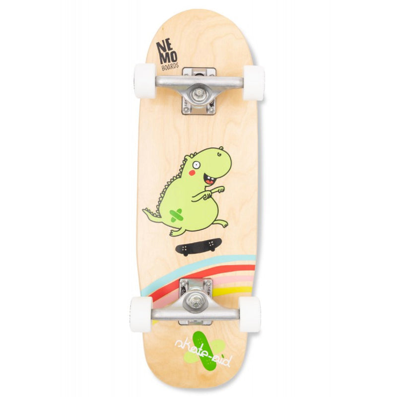 Nemo Boards Kinder Skateboard im Dino-Design