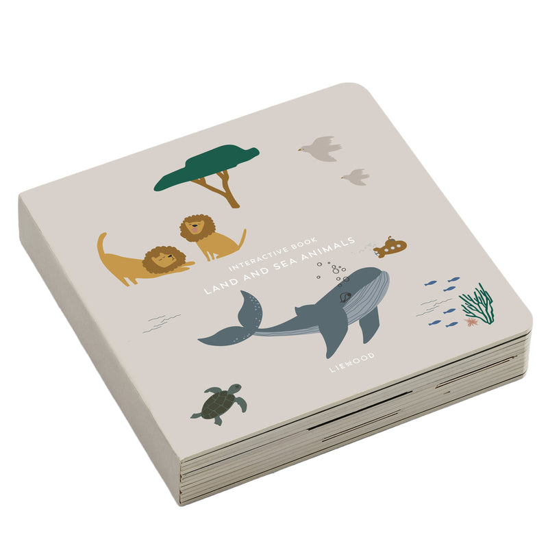 Liewood  Interaktives Babybuch &#39;Maitland&#39;  Sea Creature / All Together Mix