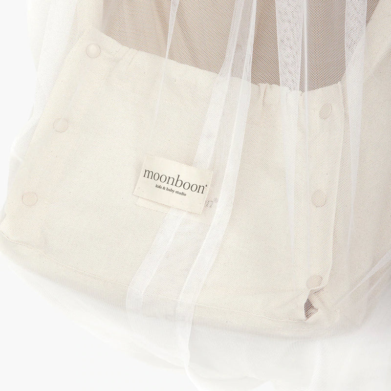Moonboon Mosquito Net for Cradle White