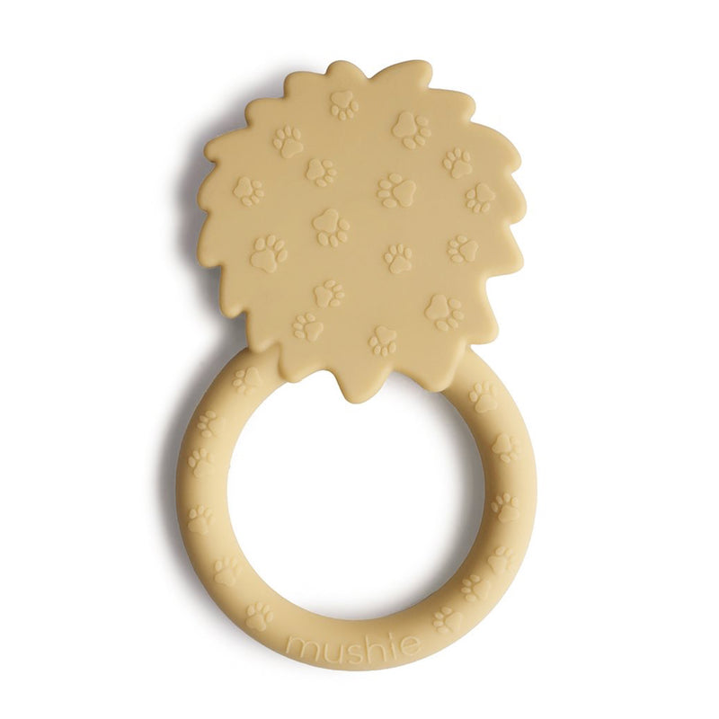 Mushie   Beissring Löwe  Soft Yellow - Online MY SNOWFLAKE