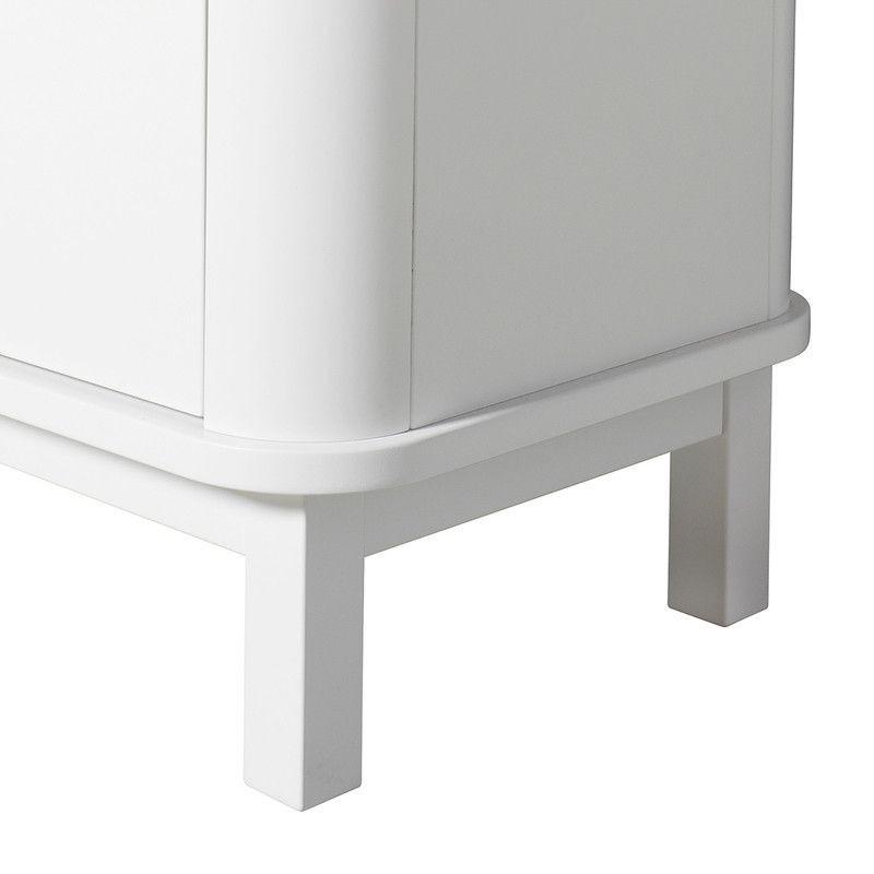 Oliver Furniture &lt;br/&gt; Multi-Schrank 3-türig Wood &lt;br/&gt; Weiss,Schränke, Oliver Furniture - SNOWFLAKE kindermöbel concept store
