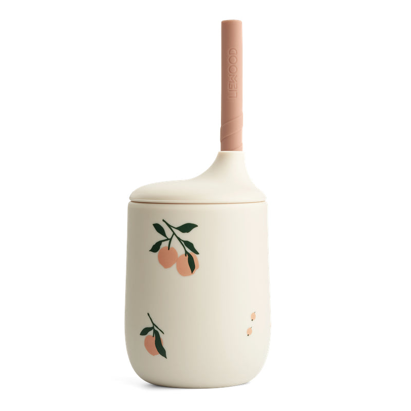 Liewood  Silikon Trinkbecher 'Ellis'  Peach / Sea Shell Mix