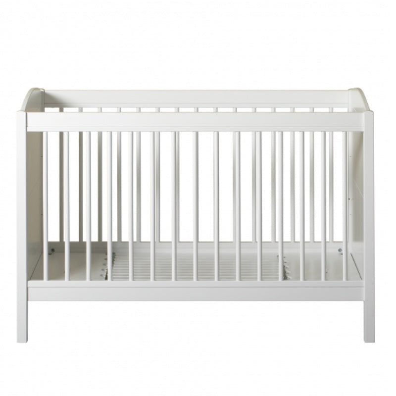 Oliver Furniture  Seaside Lille+ Basic Babybett (und Kinderbett)  Weiss