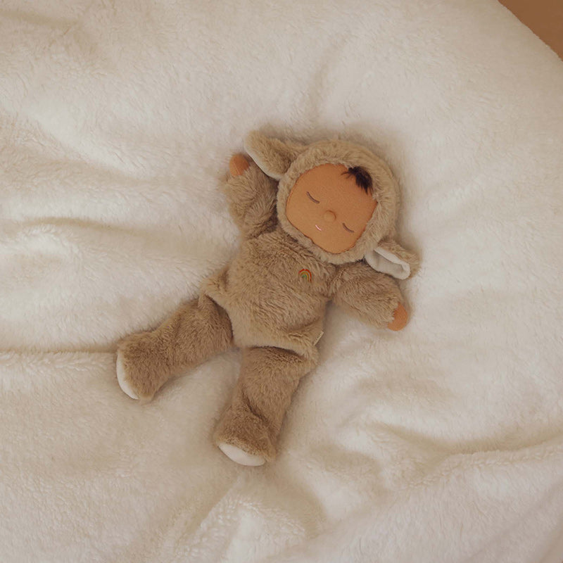 Olli Ella Puppe Cozy Dinkum 'Pip'  Lamm - Online MY SNOWFLAKE