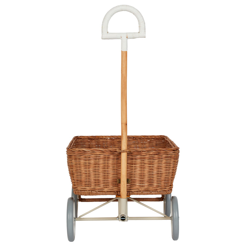 Rattan Leiterwagen von Olli Ella