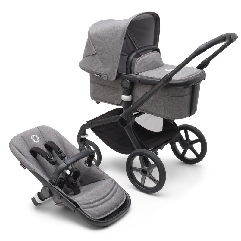 Bugaboo  Fox 5 Basissortiment  Grau meliert/Gestell schwarz