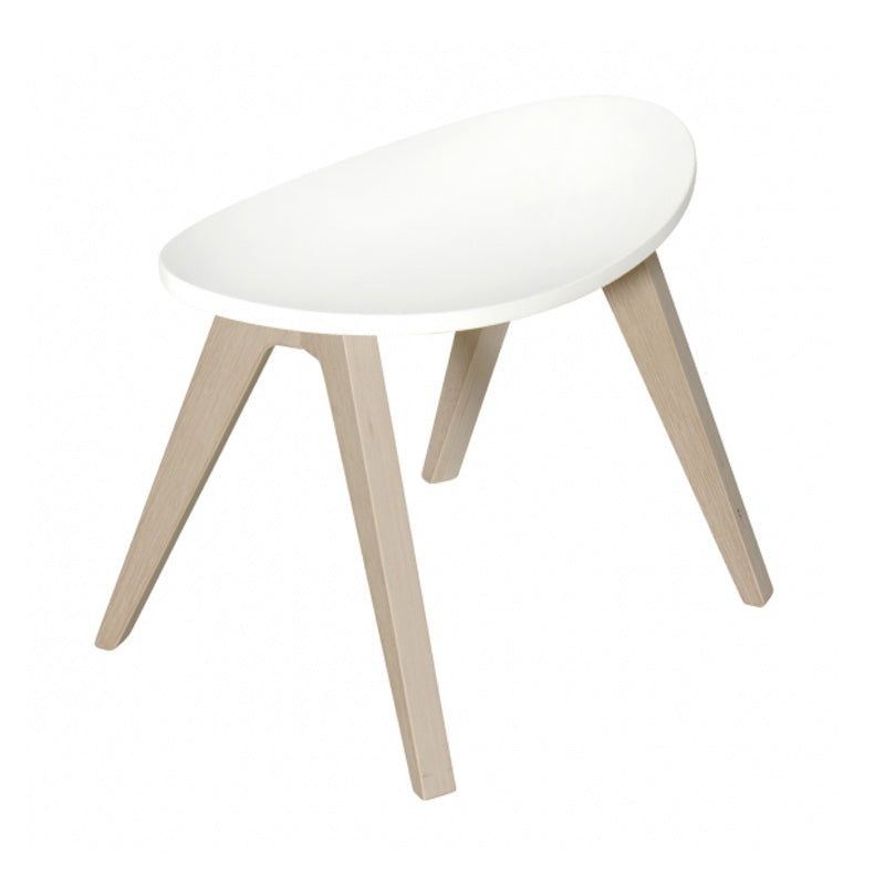 Oliver Furniture  Kinderhocker Wood &#39;PingPong&#39;  Weiss/Eiche