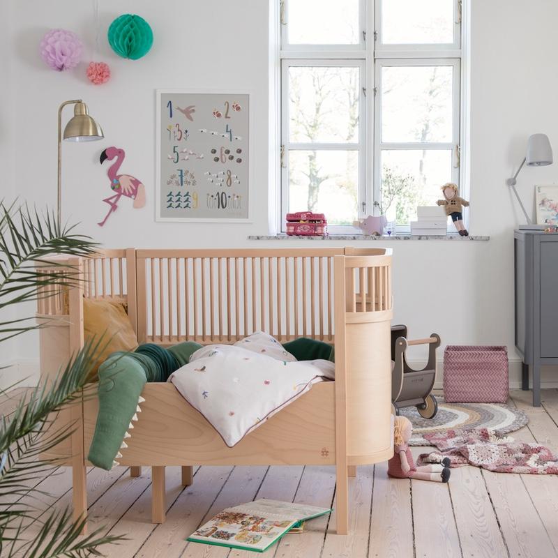 Sebra  Baby und Junior Bett  Wooden Edition