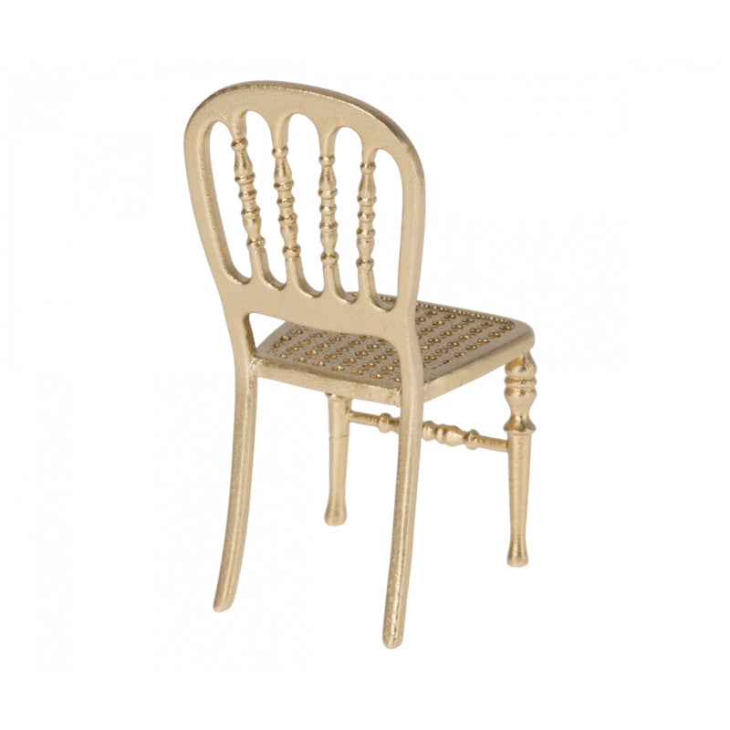 Maileg Chair 'Mouse' Gold