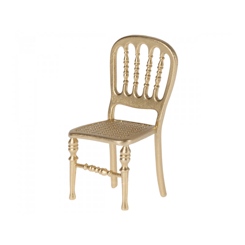 Maileg Chair 'Mouse' Gold