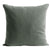 Dark green linen cushion from Tine K Home