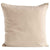 Sand colored linen cushion from Tine K Home