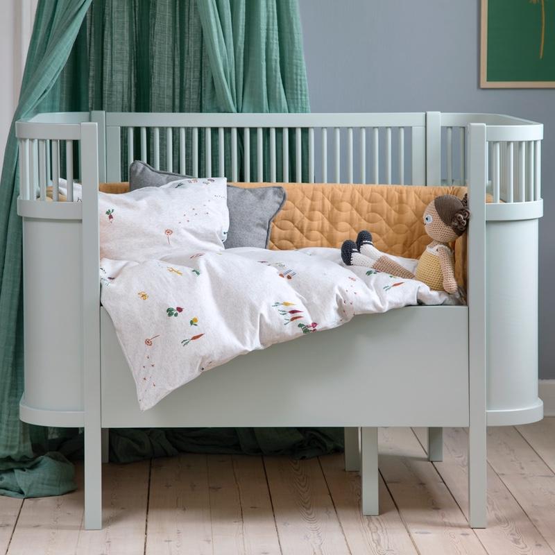 Sebra  Baby und Junior Bett  Mist Green - Online MY SNOWFLAKE