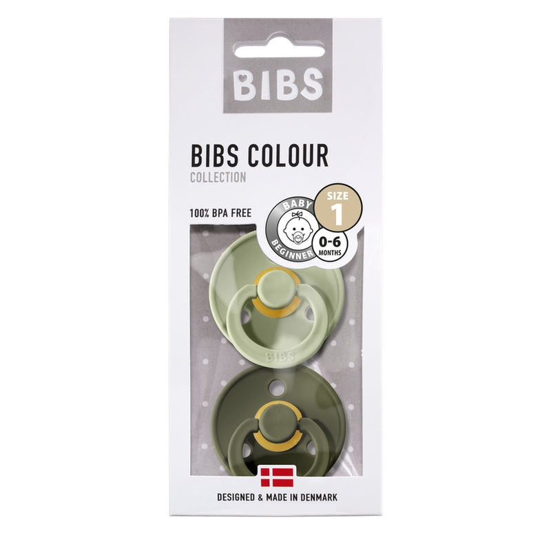 Bibs  Schnuller 0-6 Monate  Sage/Hunter Green