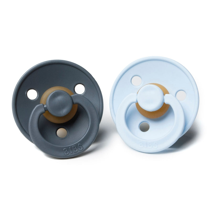 Bibs  Schnuller 6-18 Monate  Iron/Baby Blue