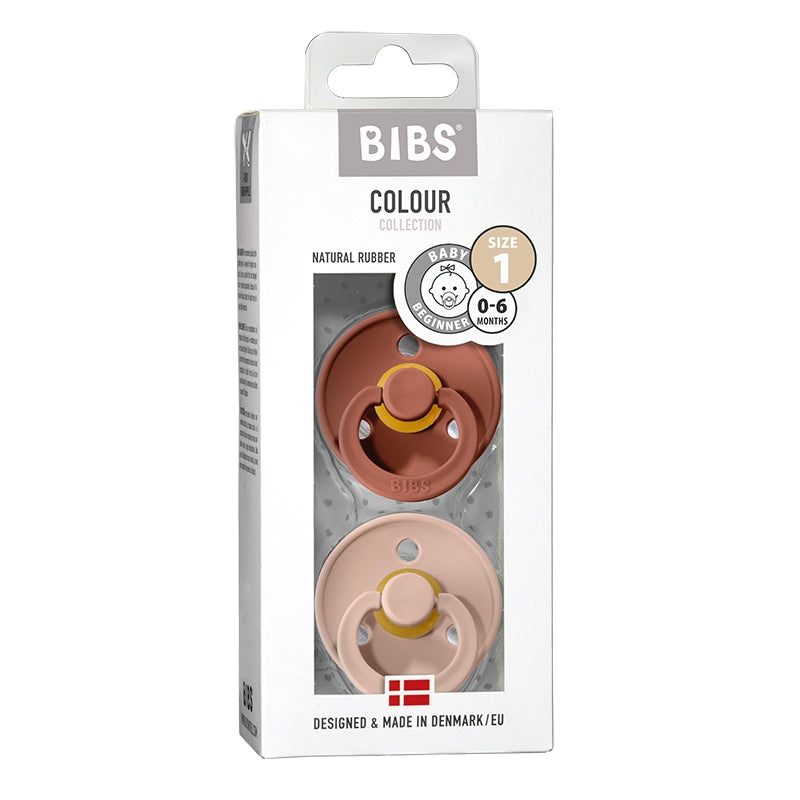 Bibs  Schnuller 0-6 Monate  Woodchuck/Blush - Online MY SNOWFLAKE