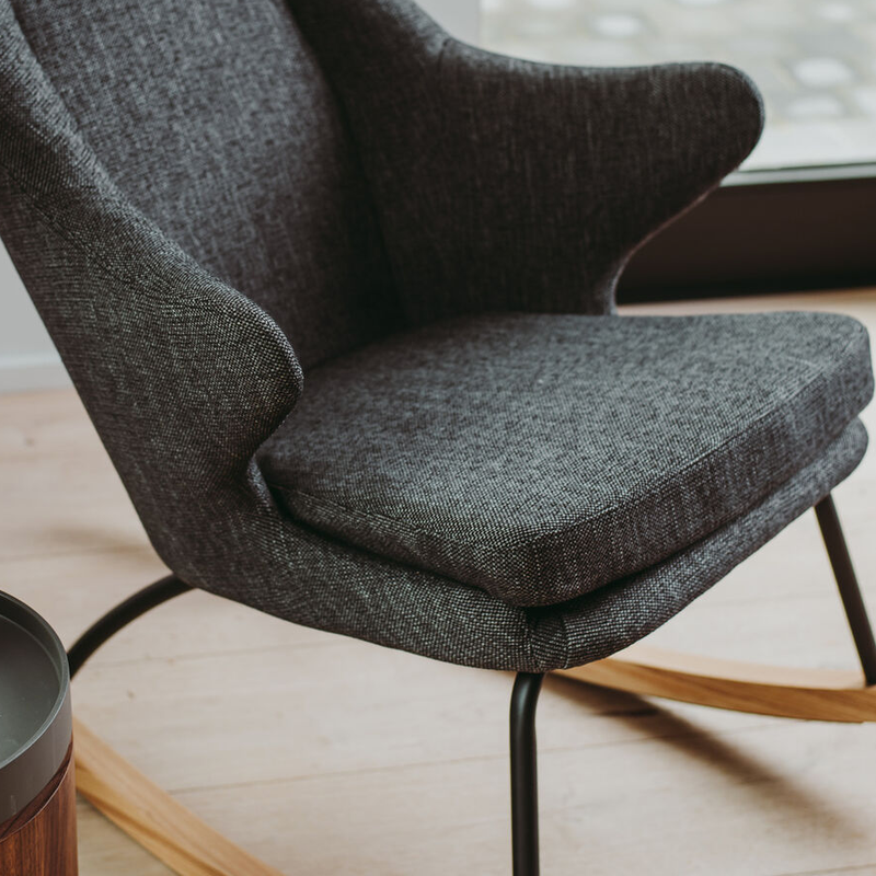 Quax  Schaukel-/Stillsessel De Luxe  Black