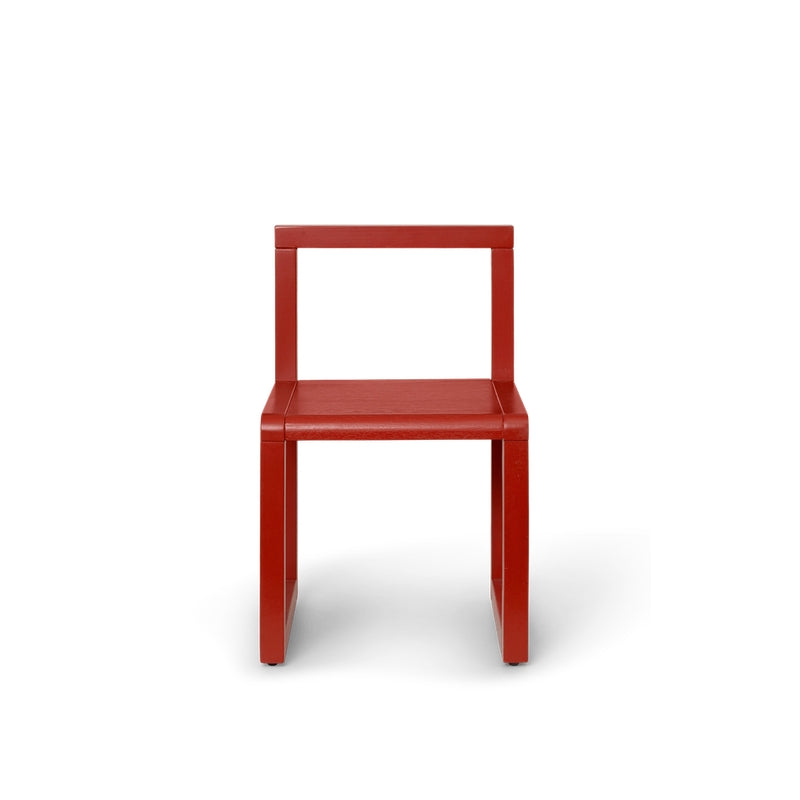 Ferm Living  Little Architect Kinderstuhl  Poppy Red
