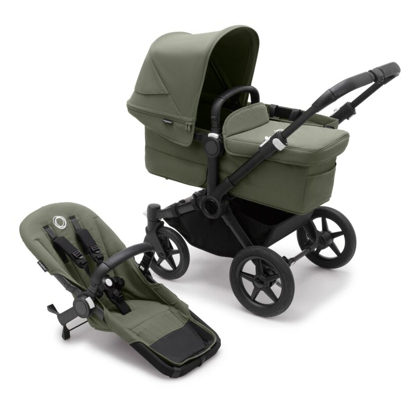 Bugaboo  Donkey 5 Mono Komplett &#39;Core Collection&#39;  Forest Green/Black Frame