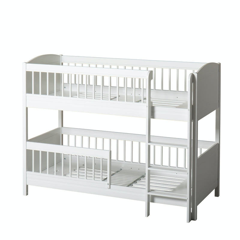Oliver Furniture  Umbauset Seaside Lille+ Juniorbett zum halbhohen Etagenbett  Weiss
