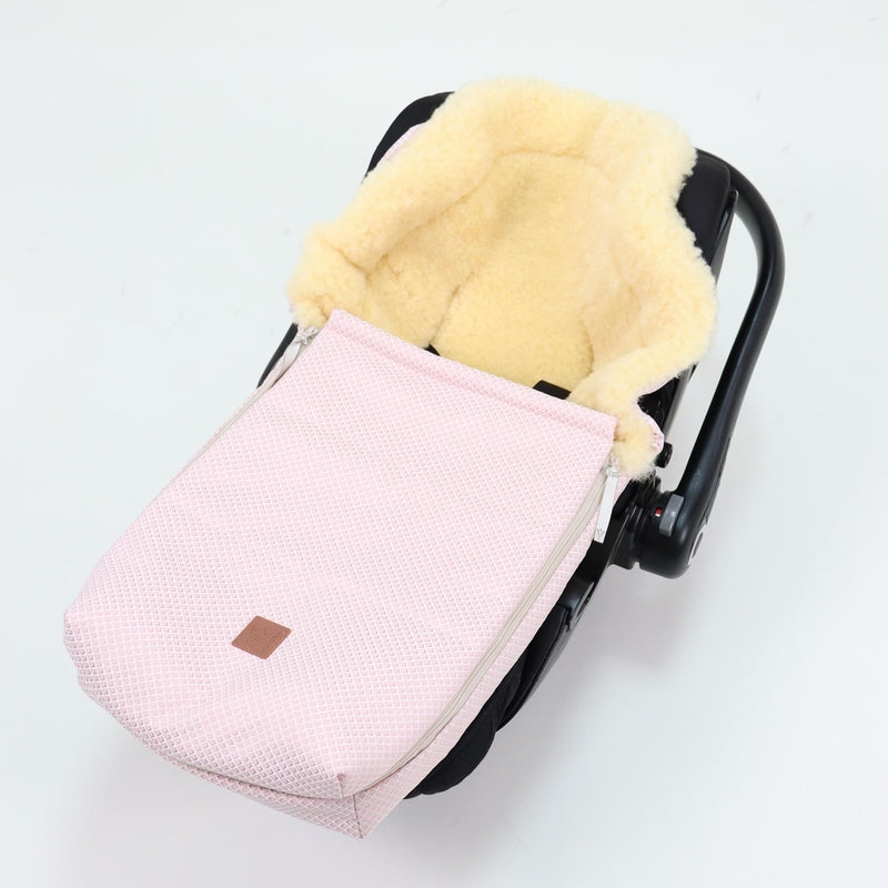 Kaiser  Lammfell Fusssack &#39;Emma&#39; für Babyschale/Babywanne  Navy Melange