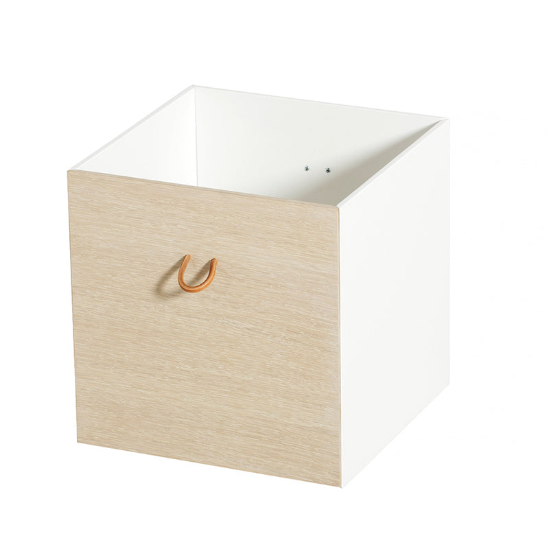 Oliver Furniture  3 Holzkisten für Wood Regal  Weiss/Eiche