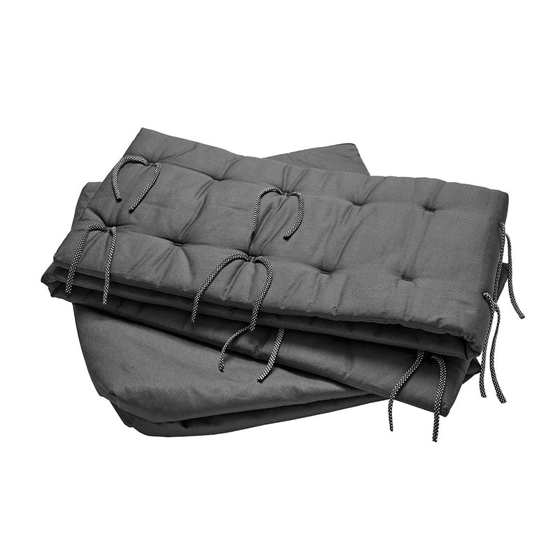 Leander  Sofaset für Luna und Linea  Babybett 60 x 120 cm  Cool Grey