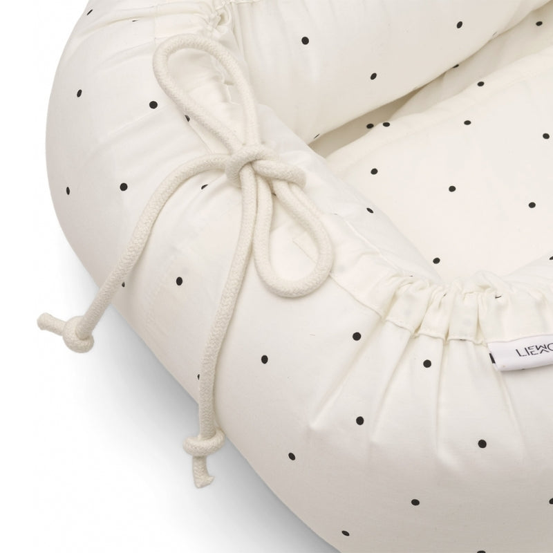 Liewood  Babynest 'Gro'  Classic Dot / Creme de la Creme