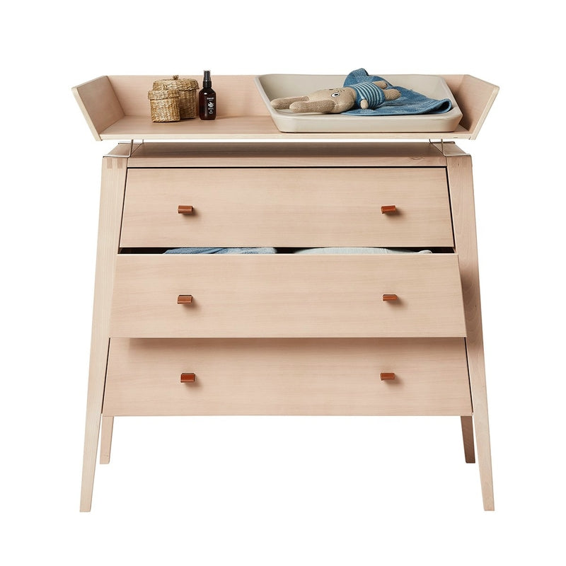 Leander Linea &lt;br/&gt; Wickelkommode &lt;br/&gt; Buche