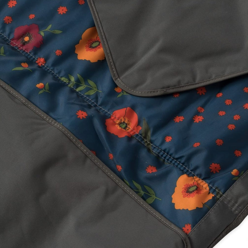 Little Unicorn  Picknickdecke Gross  Midnight Poppy